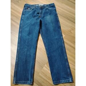 Lapco FR Category 2 FR Flame Resistant Blue Jeans Denim Straight Mens Sz 36x32